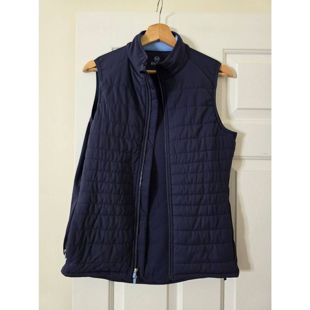 RNWK GOLF Navy Puffer Vest M